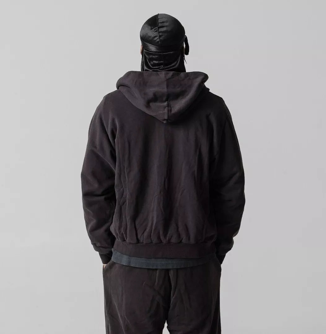 Unreleased Yeezy Gap Engineered by Balenciaga Black Zip Up Hoodie