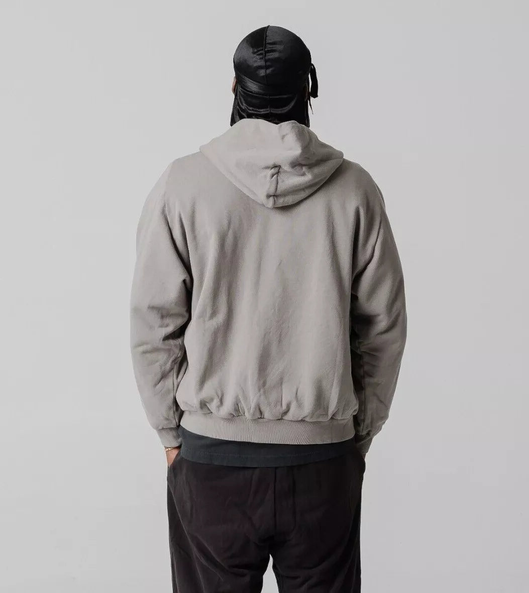 Unreleased Yeezy Gap Engineered by Balenciaga Light Grey Zip Up Hoodie